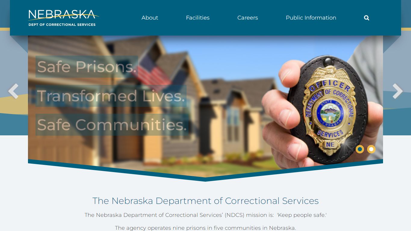 NDCS - Nebraska Department of Correctional Services